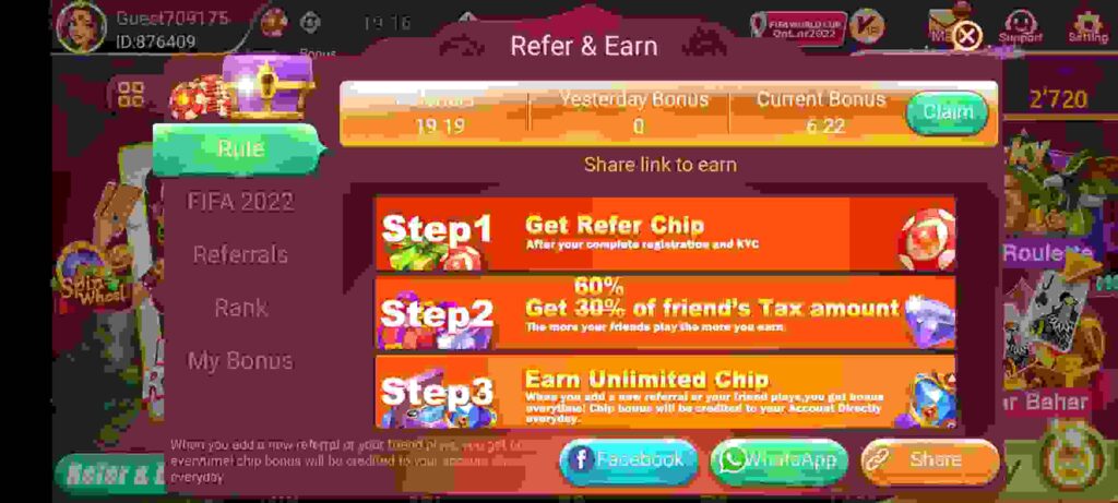 Refer And Earn
