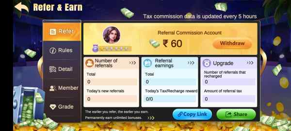 Refer & Earn TeenPatti Okay Apps