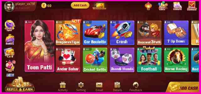 Teen Patti Vungo Game